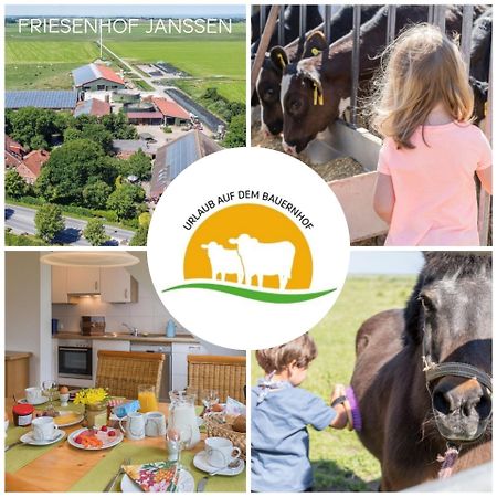Апартаменты Friesenhof Janssen - Urlaub Auf Dem Bauernhof Нойхарлингерзиль Экстерьер фото